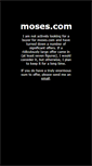 Mobile Screenshot of moses.com
